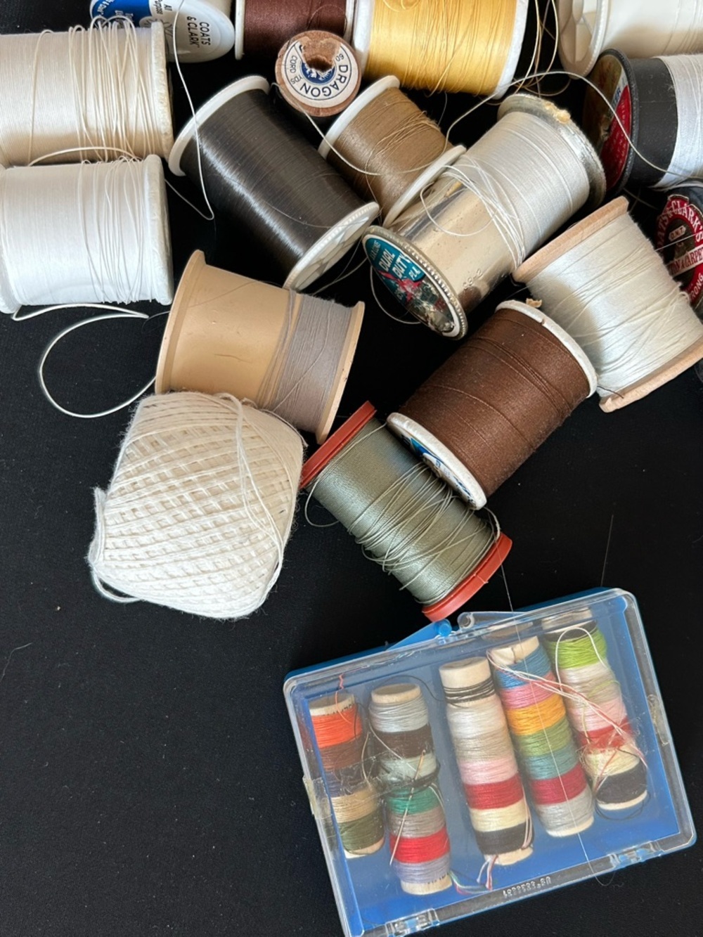 Assorted Thread and Sewing Spool Lot - Multi Color - Picture 8 of 8